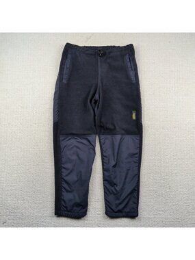 Vintage 90s Chlorophylle x Polartec Fleece Jogger Pants Gorpcore Dark Blue Sz S